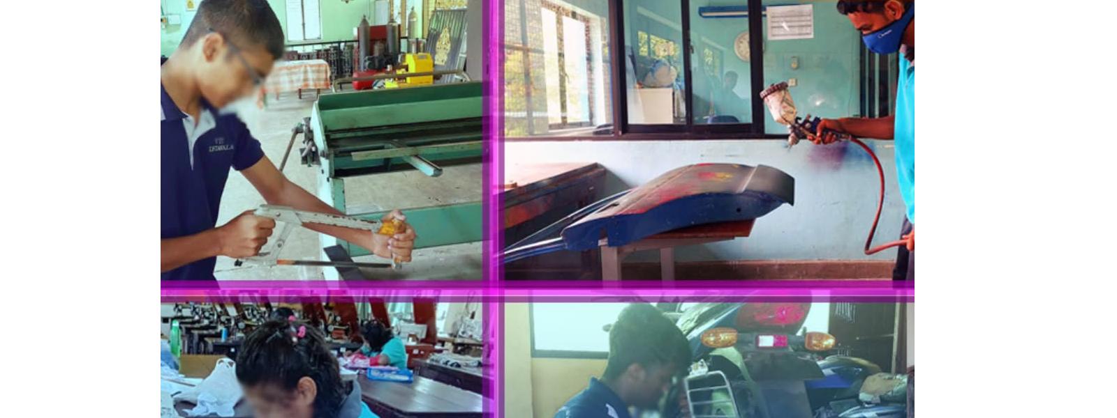 පාසල් අධ්‍යාපනය නිම කළ සිසුන් වෘත්තීය අධ්‍යාපනයට